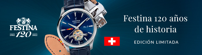 RELOJ DE HOMBRE FESTINA SWISS MADE F20005/1 CON ESFERA PLATEADA | Schweizer Uhren