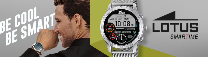 LOTUS Orologio Intelligente Uomo Ibrido Connected Acciaio