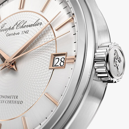 The dial: merging tradition with modernity.